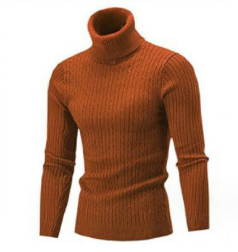 Men’s Knitted Turtleneck Jumper