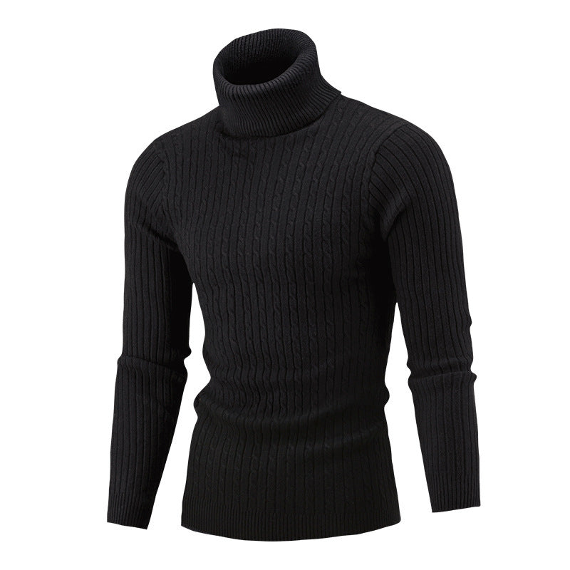 Men’s Knitted Turtleneck Jumper