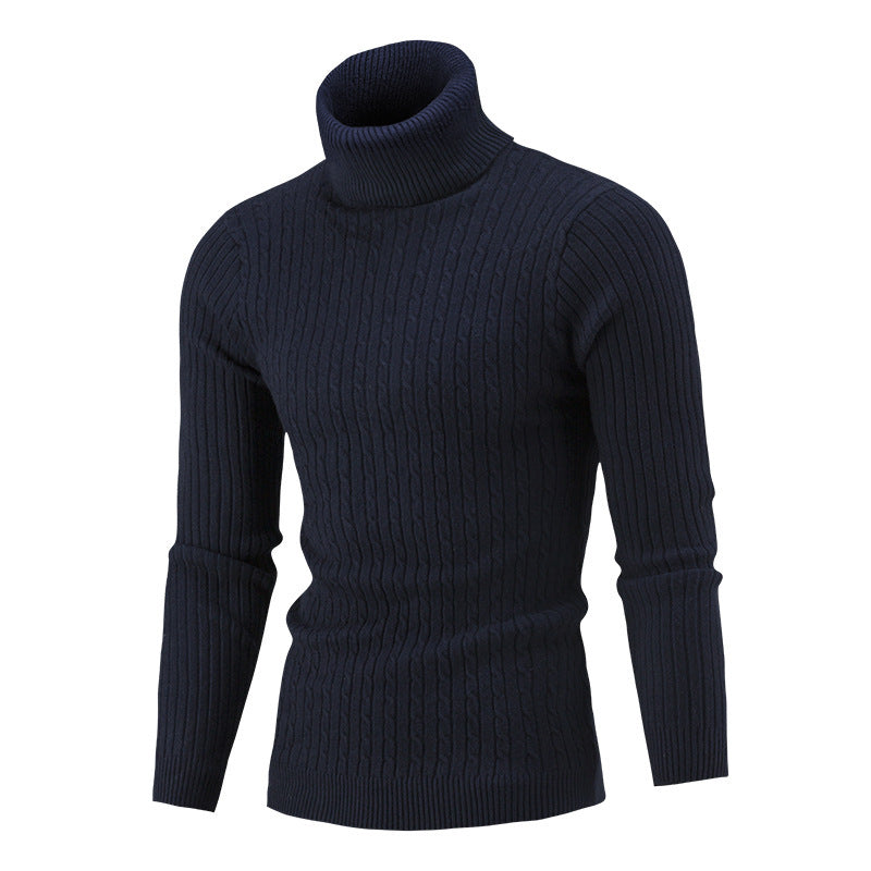 Men’s Knitted Turtleneck Jumper