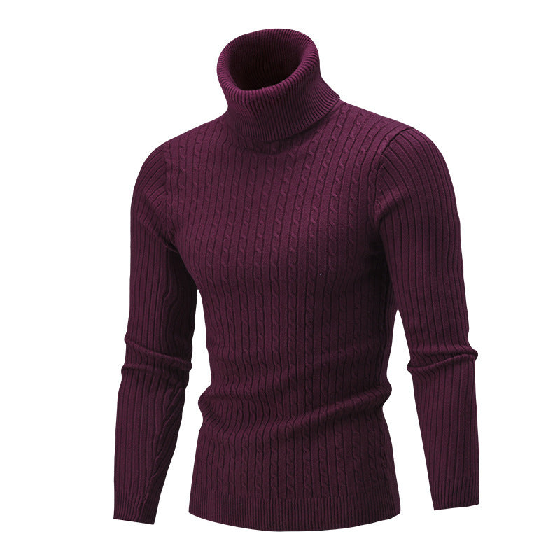 Men’s Knitted Turtleneck Jumper