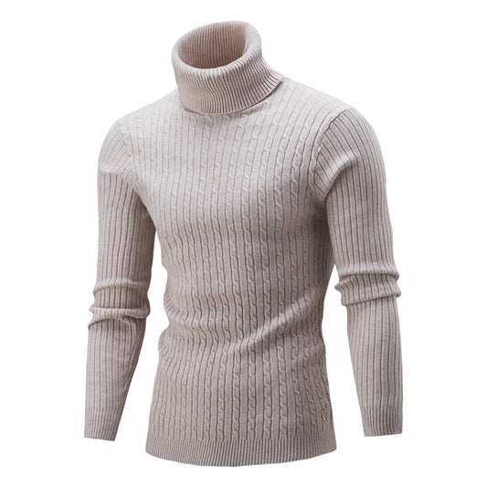 Men’s Knitted Turtleneck Jumper