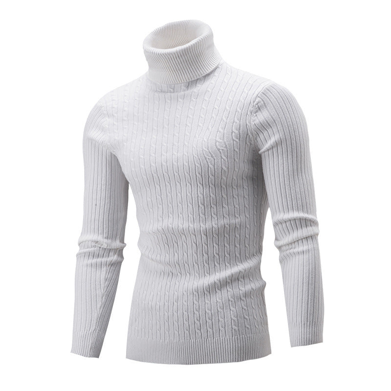 Men’s Knitted Turtleneck Jumper