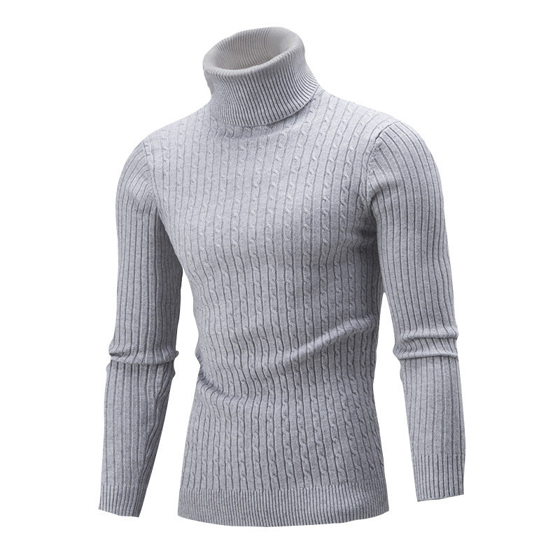 Men’s Knitted Turtleneck Jumper