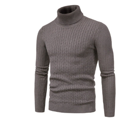 Men’s Knitted Turtleneck Jumper